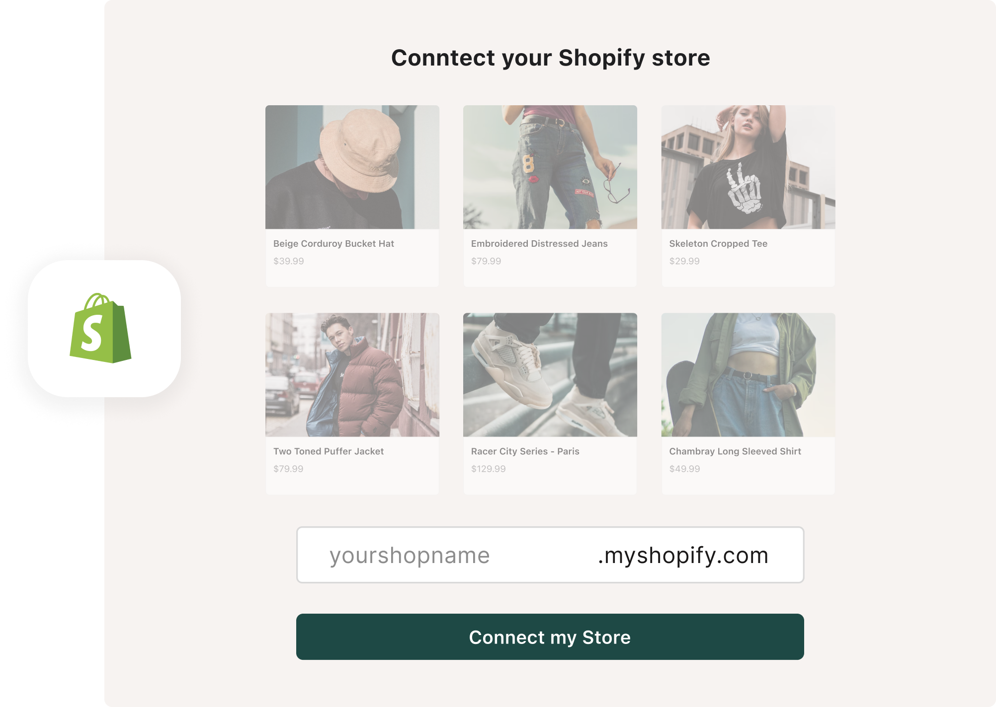 connect your shopify store directly to your aspire instance to reach your top customers