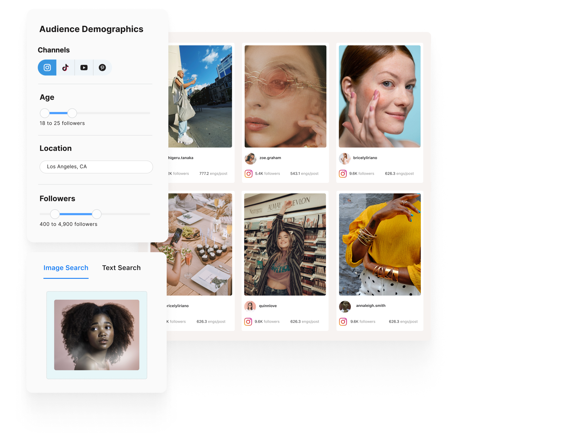 Finding the perfect influencers with Aspire's creator search feature